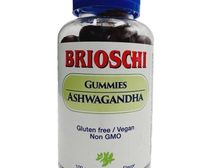 [Best Before: 12 30 25] Brioschi Ashwagandha Gummies, 100 Count For Cheap