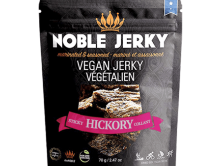 Noble Vegan Jerky Sticky Hickory, 2.47 oz on Sale