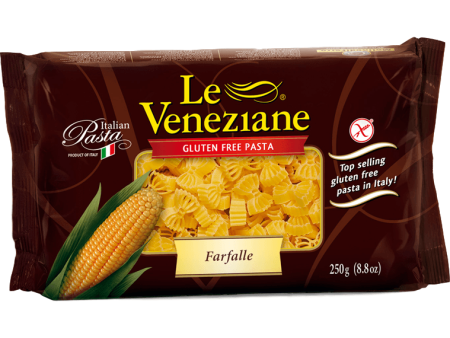 Le Veneziane #114 Farfalle Corn Gluten Free Pasta, 8.8 oz Online