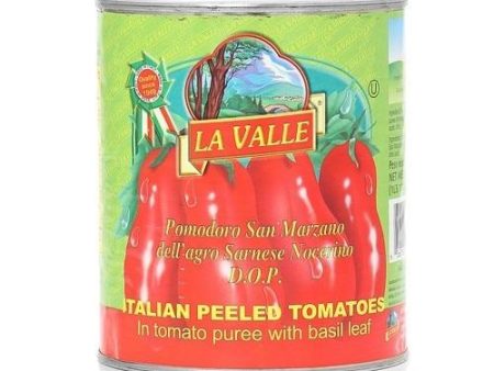 La Valle DOP San Marzano Peeled Tomatoes, 28 oz For Sale