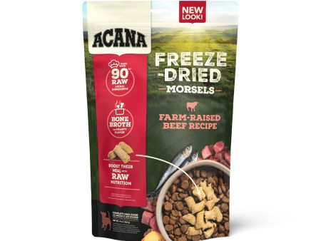 ACANA Farm-Raised Beef Recipe Freeze-Dried Patties Hot on Sale