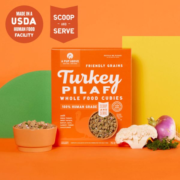 A Pup Above Turkey Pilaf Whole Food Cubies Discount