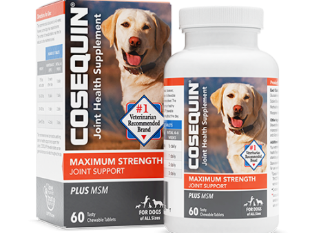 COSEQUIN® Maximum Strength Plus MSM Chewable Tablets For Cheap