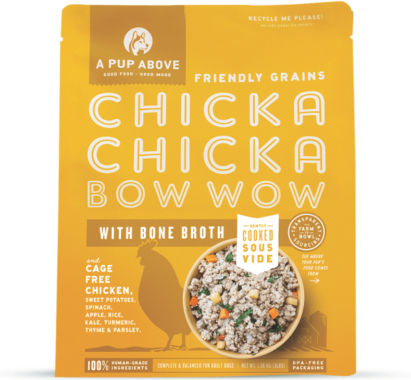 A Pup Above Chicka Chicka Bow Wow Dog Food Hot on Sale