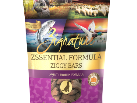 Zignature Ziggy Bars Zssential Formula Dog Treats on Sale