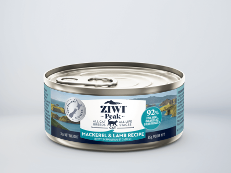 ZIWI® Peak Mackerel & Lamb Recipe Canned Wet Cat food Hot on Sale