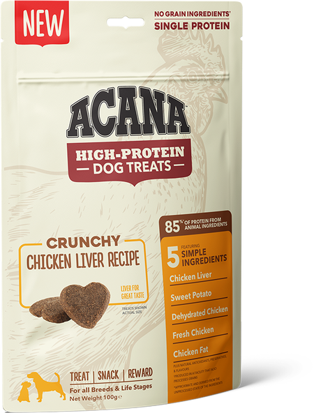 ACANA High-Protein Biscuits Crunchy Chicken Liver Recipe Supply