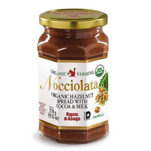 Rigoni di Asiago Nocciolata with Milk - 9.52 oz Fashion