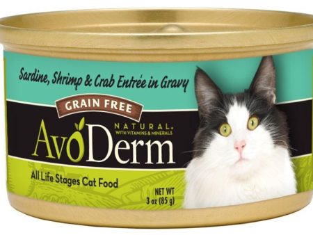 Avoderm Sardine, Shrimp, & Crab Entrée In Gravy Cat Food Online