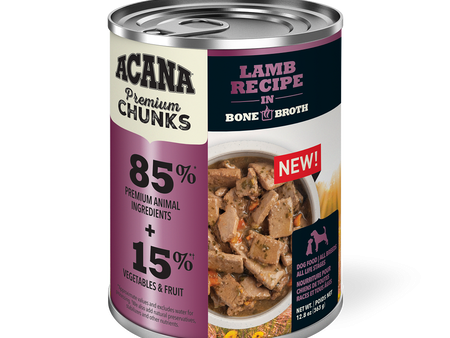 ACANA Premium Chunks Lamb Recipe in Bone Broth Online Hot Sale