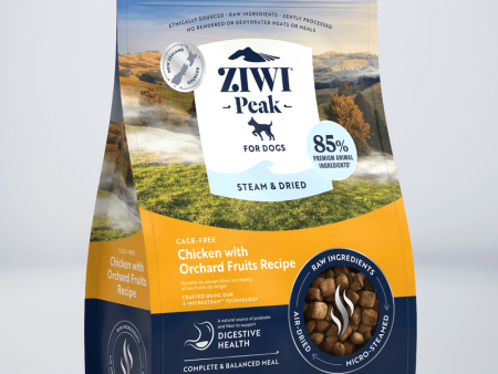 Ziwi Peak Steam & Dried Chicken with Orchard Fruits Recipe Dog Food For Cheap