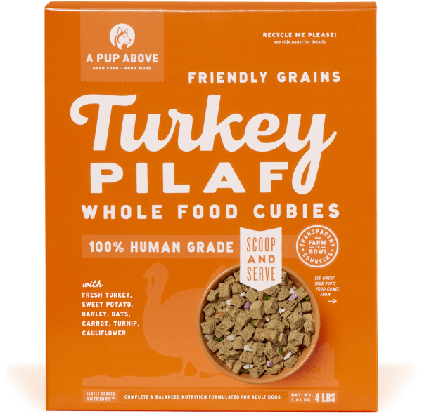 A Pup Above Turkey Pilaf Whole Food Cubies Discount